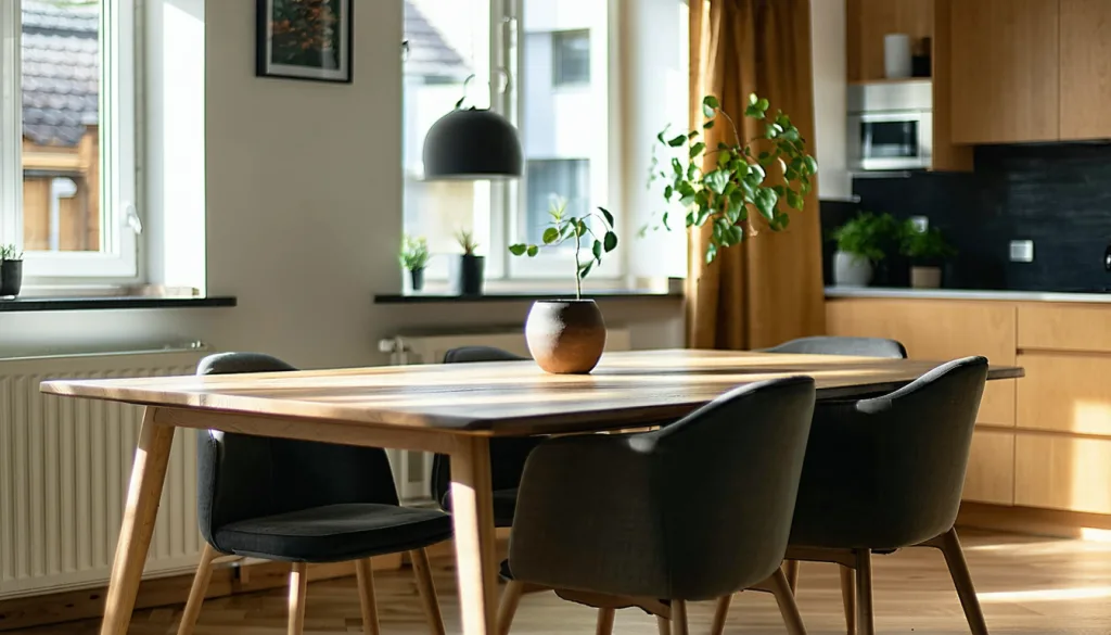découvrez comment déterminer la hauteur idéale pour une table à manger afin d’assurer confort et ergonomie à vos repas en famille ou entre amis.
