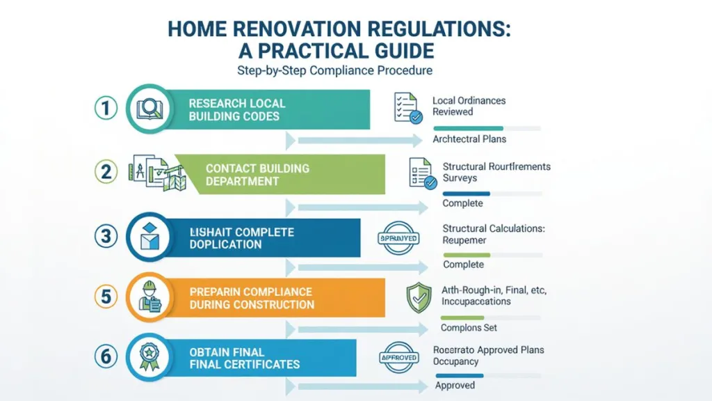 Démarches obligatoires et réglementation dans la rénovation de bâtiment