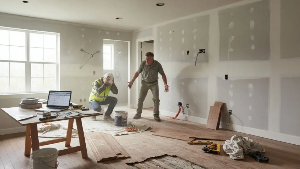 Un mauvais choix d'artisan peut s'avérer catastrophique !