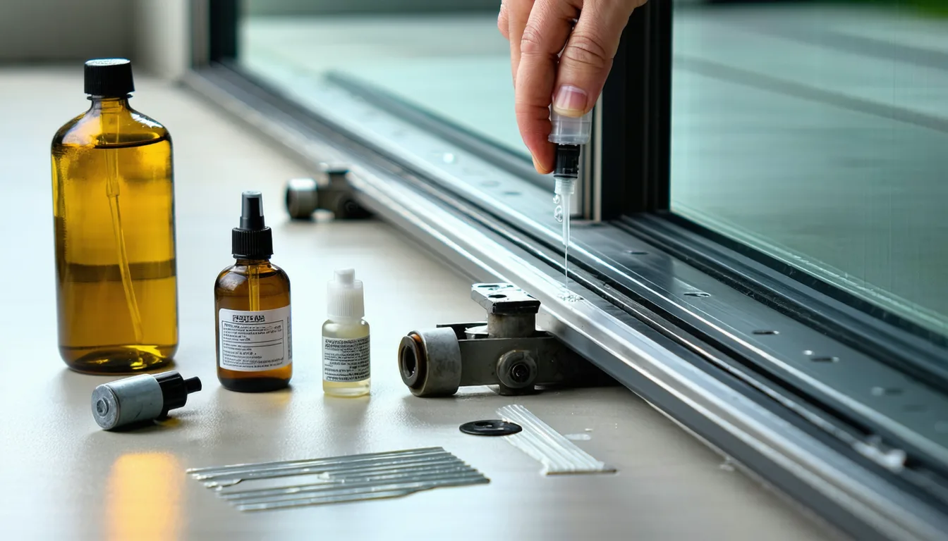 découvrez nos produits et techniques efficaces pour lubrifier facilement les roulettes de votre baie vitrée, assurant un fonctionnement fluide et durable.