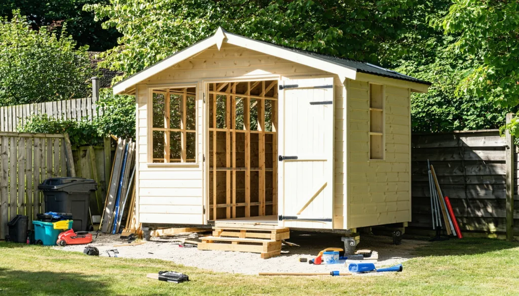 découvrez les étapes clés pour la construction d'une cabine de plage, des fondations à la finition, pour profiter d'un espace confortable en bord de mer.