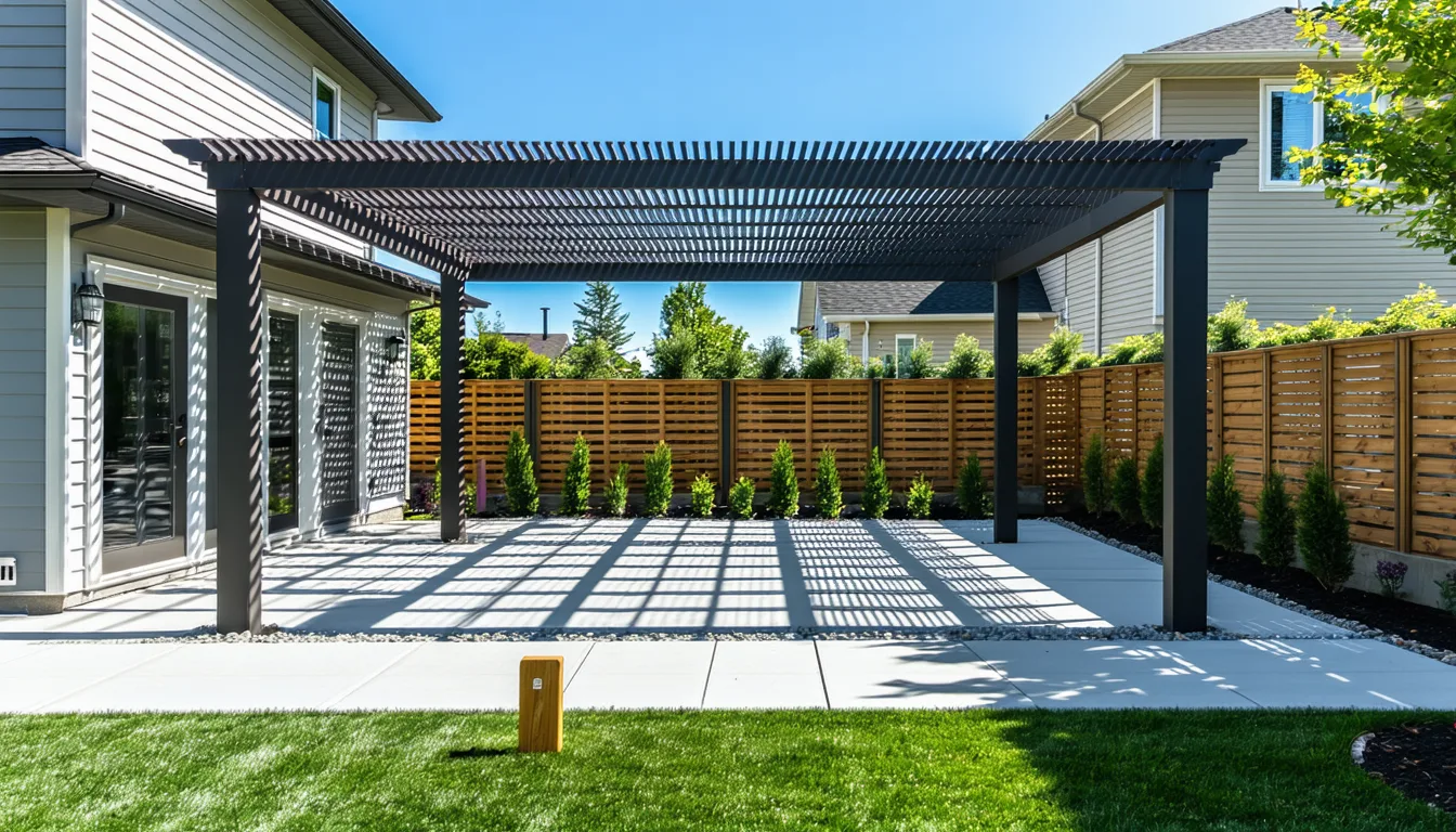 découvrez la législation actuelle sur la construction d'une pergola en limite de propriété, les règles à respecter et les démarches administratives indispensables pour un projet conforme.
