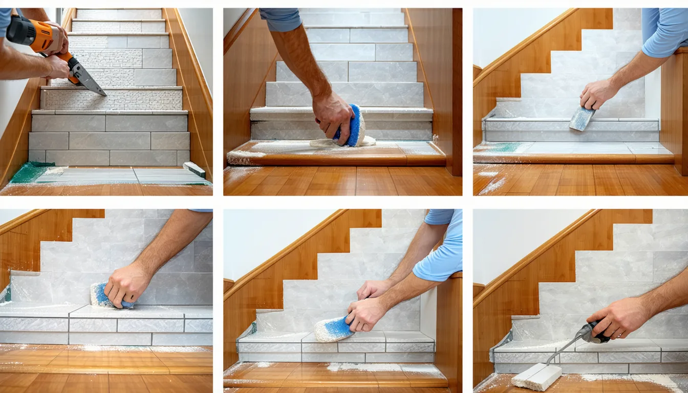 apprenez comment carreler un escalier facilement grùce à notre guide étape par étape, avec des conseils pratiques pour un rendu professionnel et durable.