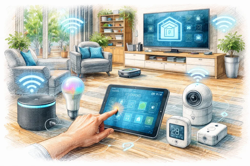 En 2026, la domotique et les technologies doivent faire partie intégrante des logements lors des travaux de rénovation