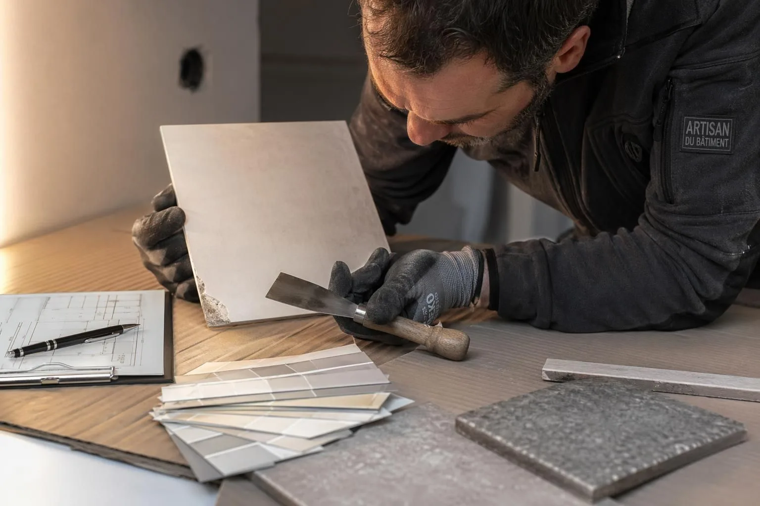 découvrez des astuces simples et efficaces pour camoufler un éclat sur votre carrelage et redonner à votre sol ou mur un aspect impeccable.