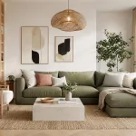 découvrez les idées déco tendance 2026 pour un salon vert sauge, alliant fraîcheur et élégance pour un intérieur moderne et apaisant.