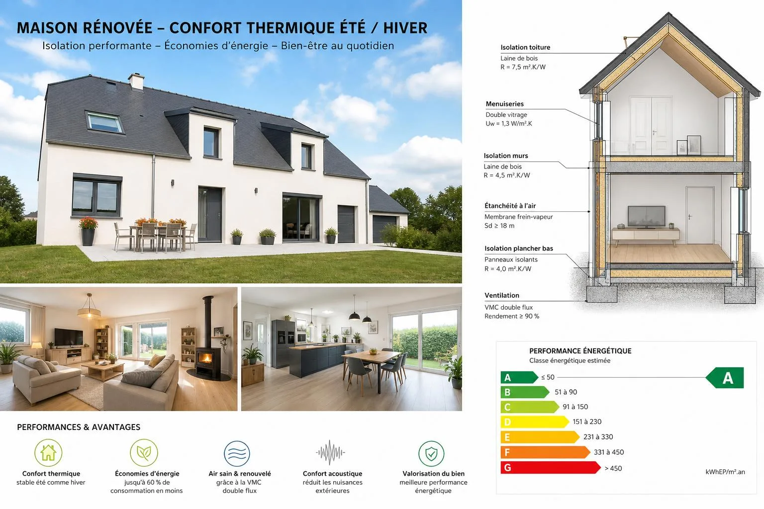 découvrez des solutions efficaces et durables pour améliorer le confort thermique de votre maison et réduire votre consommation d'énergie.