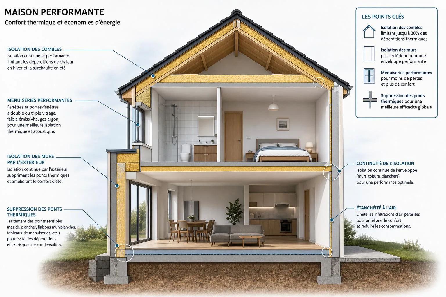 découvrez des solutions efficaces et durables pour améliorer le confort thermique de votre maison, alliant économies d'énergie et bien-être toute l'année.