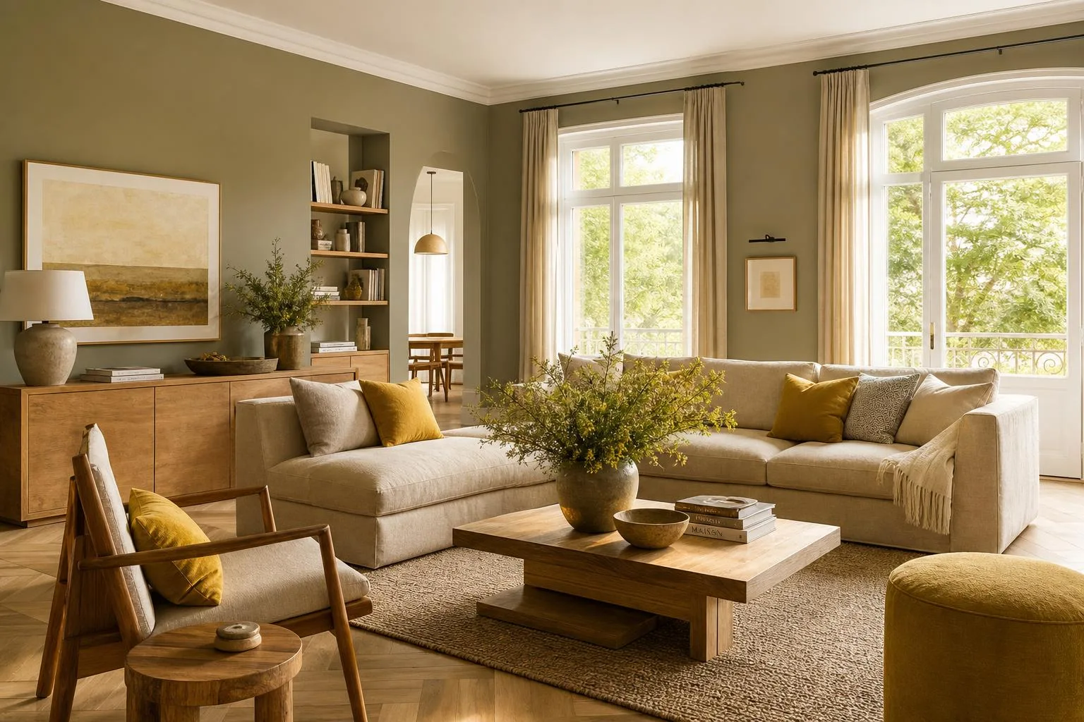 découvrez comment associer la couleur kaki en décoration pour créer des ambiances harmonieuses et tendance dans votre intérieur.