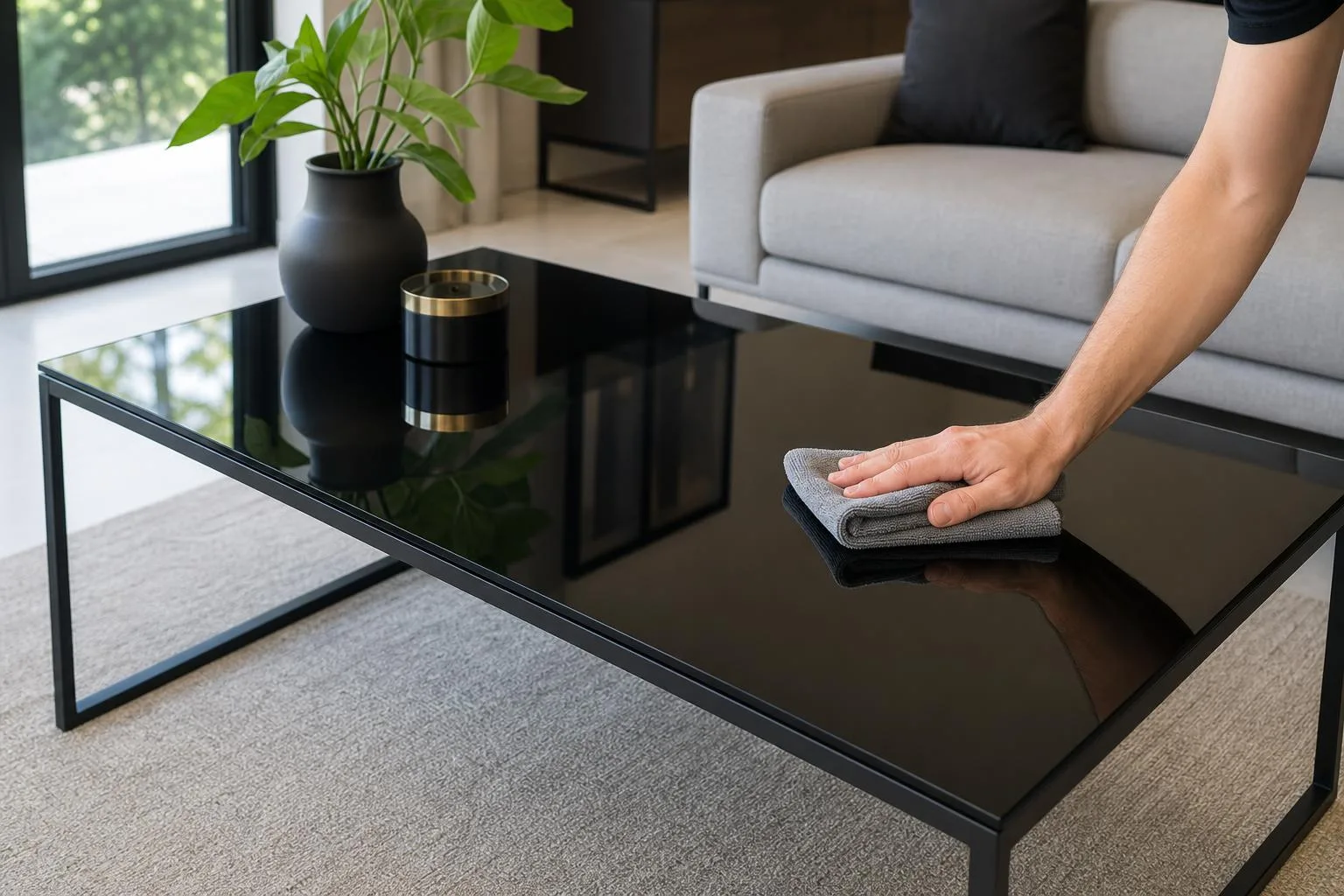 découvrez des astuces simples et efficaces pour nettoyer facilement un verre trempé noir et lui redonner tout son éclat.