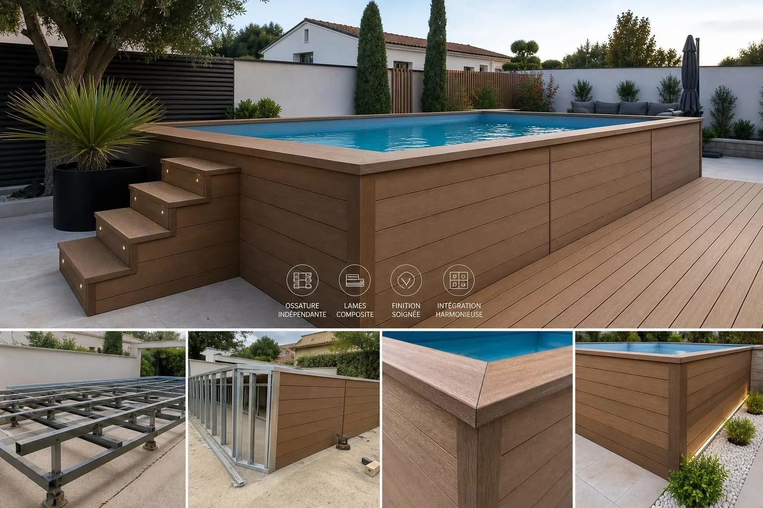 découvrez nos conseils essentiels pour réussir l'habillage de votre piscine hors-sol, alliant esthétique et protection pour un extérieur harmonieux.