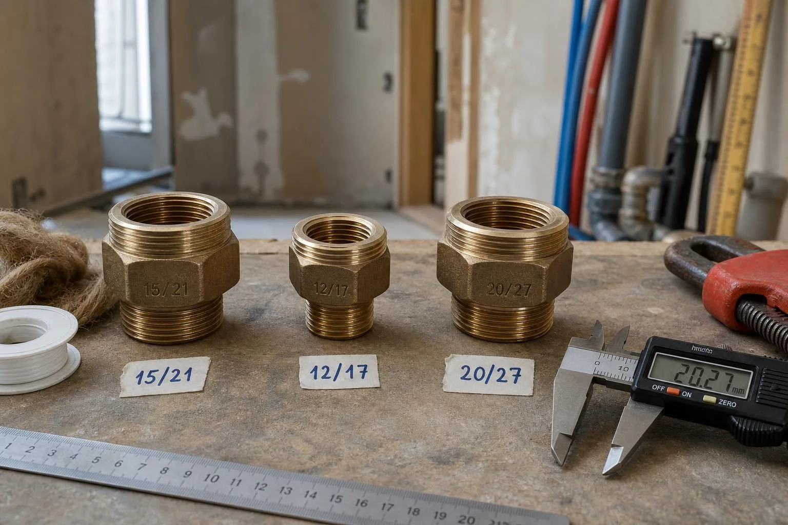 découvrez tout sur les dimensions et raccords en plomberie 15/21, avec des explications claires pour faciliter vos installations et réparations.