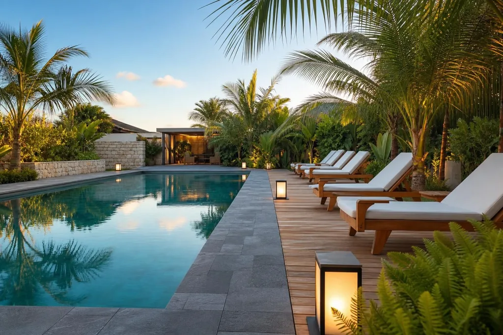 découvrez des idées créatives et tendances pour décorer et aménager le contour de votre piscine, alliant style et fonctionnalité pour un espace extérieur unique.