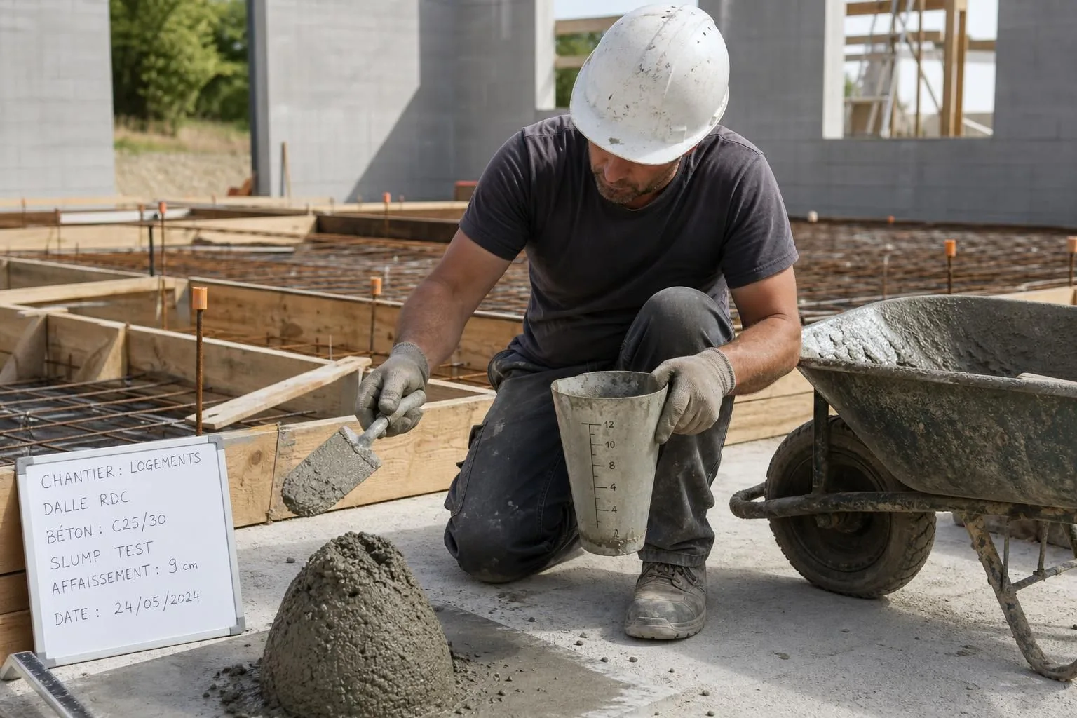 découvrez les ratios et techniques essentiels pour le dosage du béton prêt à l'emploi, garantissant une construction solide et durable.