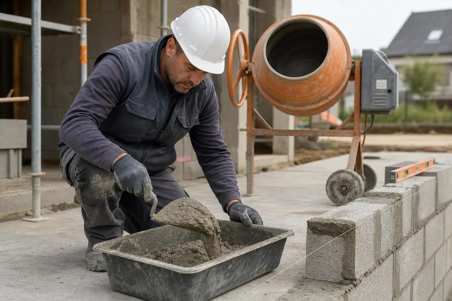 découvrez comment bien doser votre mortier pour parpaing en évitant les erreurs courantes et garantir la solidité de vos constructions.