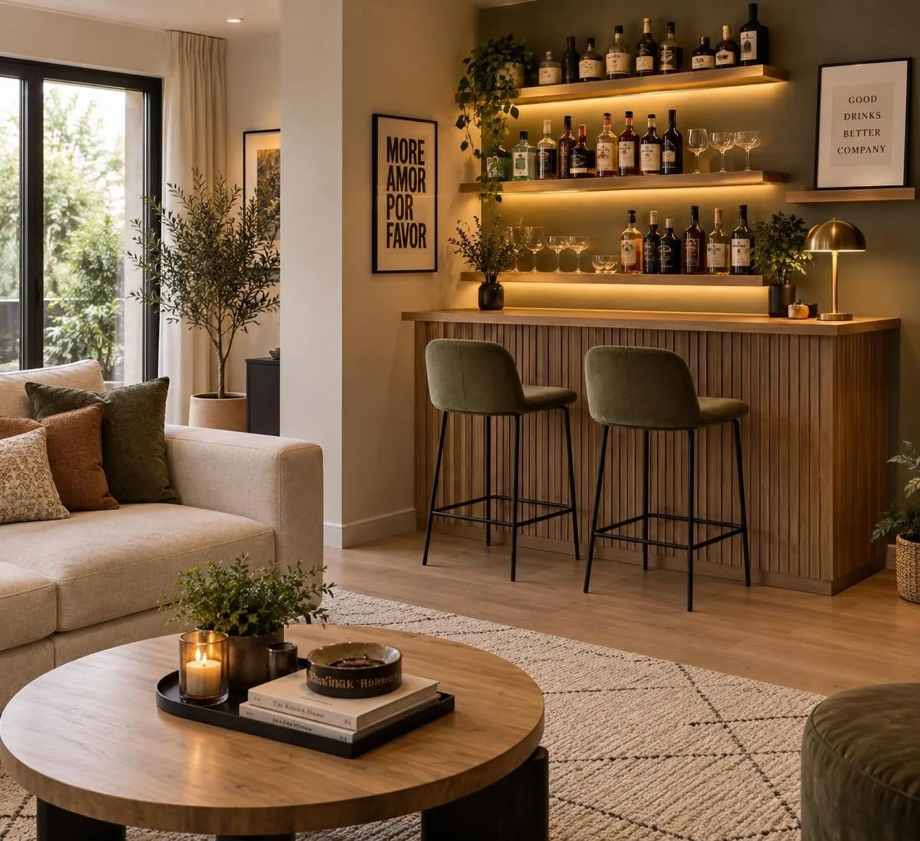 découvrez comment créer un coin bar dans votre salon : choix de l’emplacement, mobilier, rangement et idées déco pour un espace convivial et élégant.