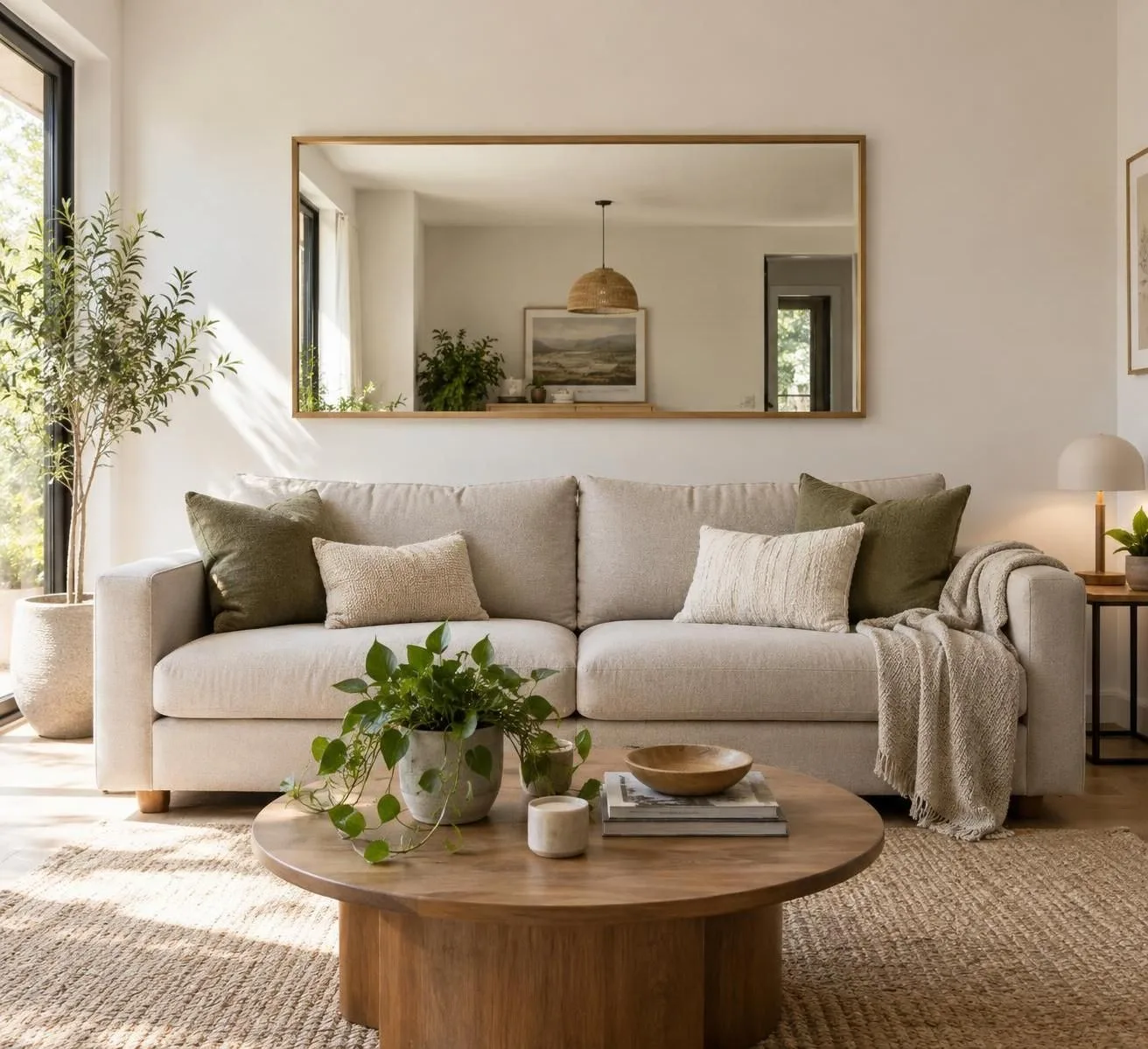 découvrez à quelle hauteur placer un miroir au-dessus d’un canapé pour harmoniser votre décoration et créer un espace équilibré.